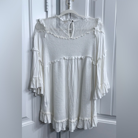 Pol - White Lace tunic dress or Top - Picture 9 of 11